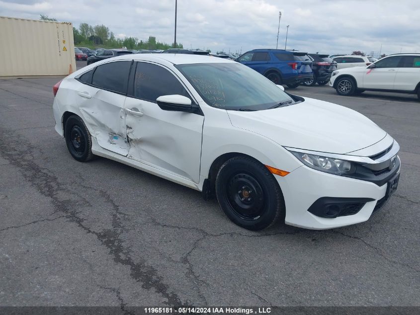 2018 Honda Civic Lx VIN: 2HGFC2F66JH011219 Lot: 11965181