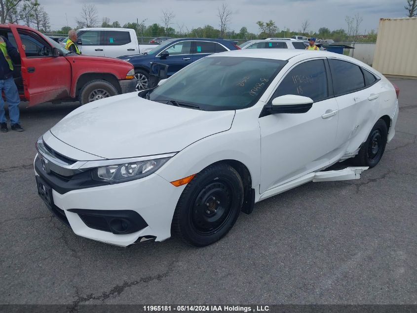 2018 Honda Civic Lx VIN: 2HGFC2F66JH011219 Lot: 11965181