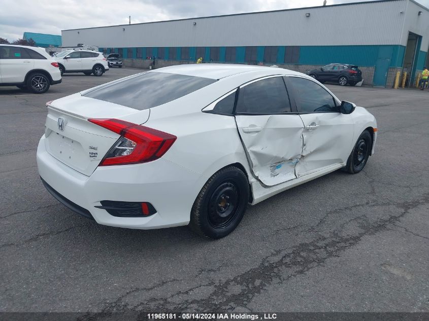 2018 Honda Civic Lx VIN: 2HGFC2F66JH011219 Lot: 11965181