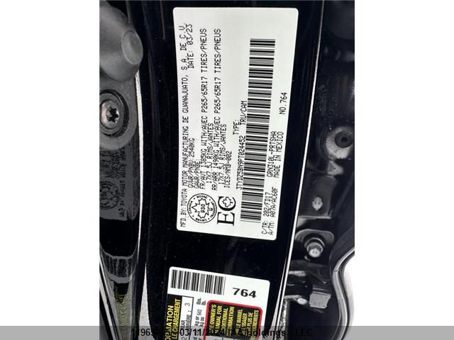 2023 Toyota Tacoma VIN: 3TYDZ5BN9PT024452 Lot: 11965215