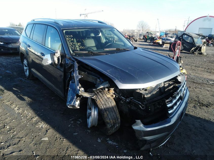 2019 Volkswagen Atlas VIN: 1V2LR2CA1KC537530 Lot: 11965228