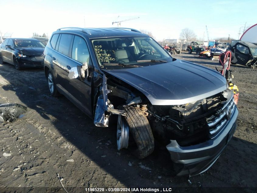 2019 Volkswagen Atlas VIN: 1V2LR2CA1KC537530 Lot: 11965228