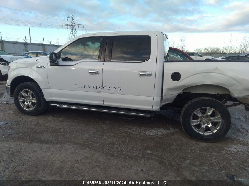 2016 Ford F150 Supercrew VIN: 1FTEW1EF1GFC23016 Lot: 11965266