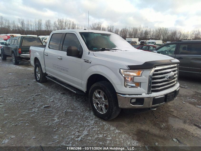 2016 Ford F150 Supercrew VIN: 1FTEW1EF1GFC23016 Lot: 11965266