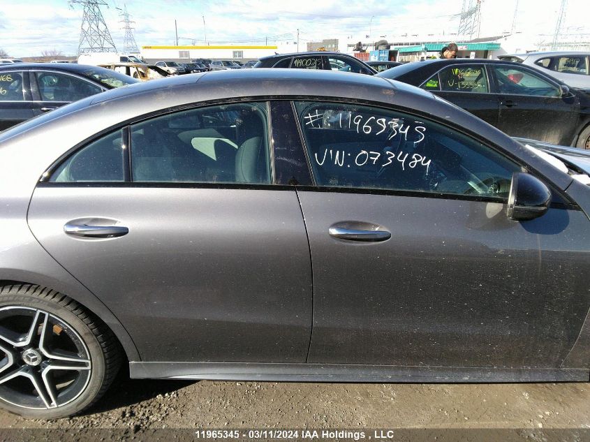 2020 Mercedes-Benz Cla VIN: WDD5J4HB8LN073484 Lot: 11965345