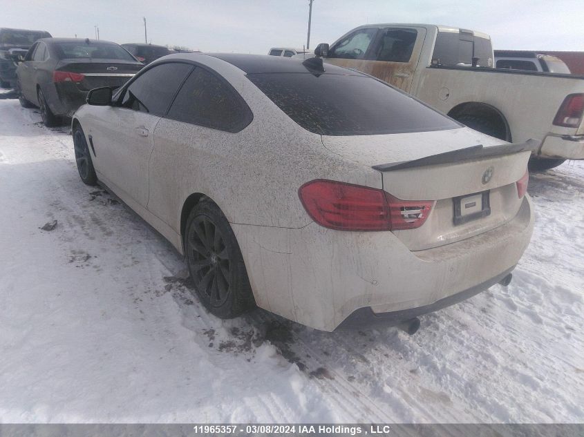 2014 BMW 4 Series VIN: WBA3R5C5XEF730457 Lot: 11965357