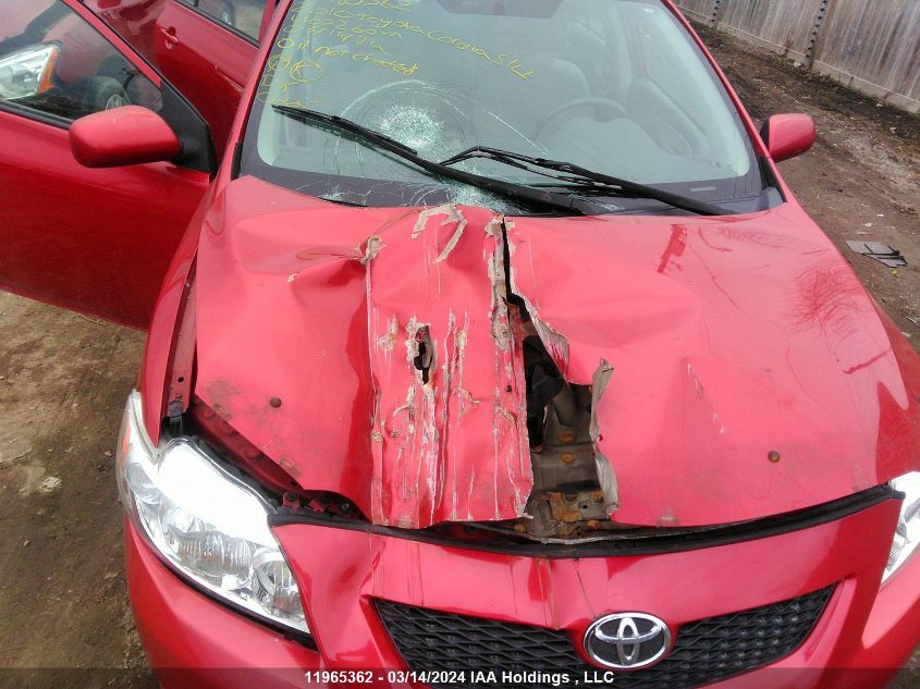 2010 Toyota Corolla S/Le/Xle VIN: 2T1BU4EE1AC403260 Lot: 11965362