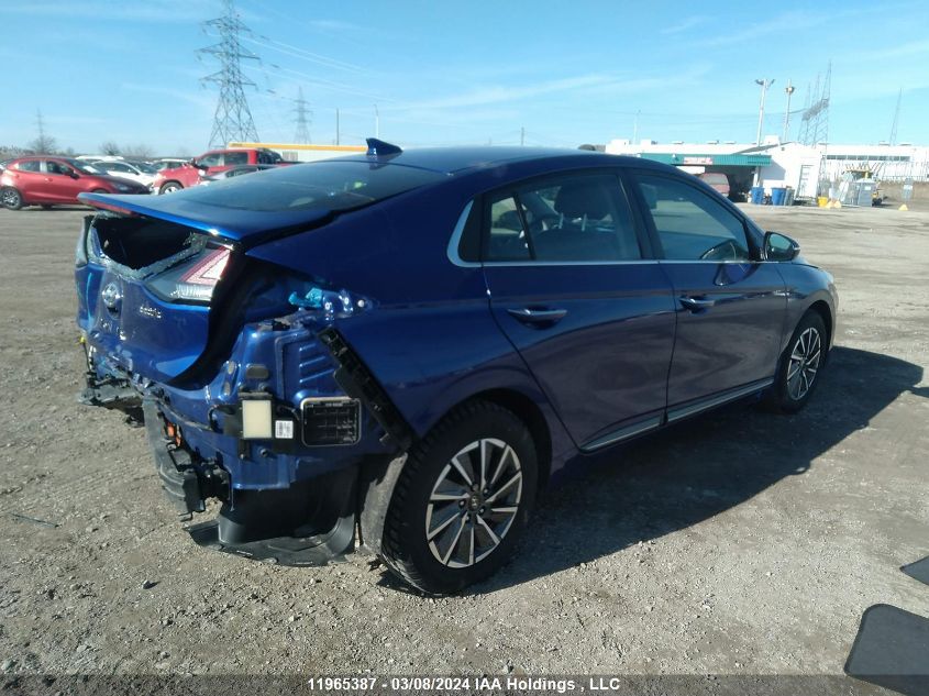 2020 Hyundai Ioniq Electric Ultimate VIN: KMHC05LJ3LU072284 Lot: 11965387