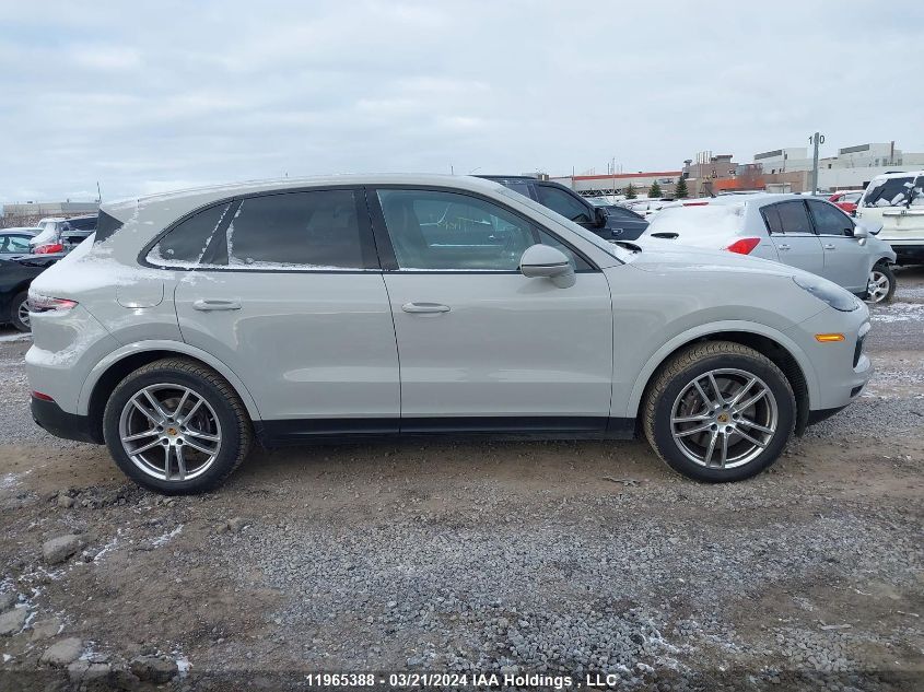 2022 Porsche Cayenne VIN: WP1AA2AY7NDA02103 Lot: 11965388