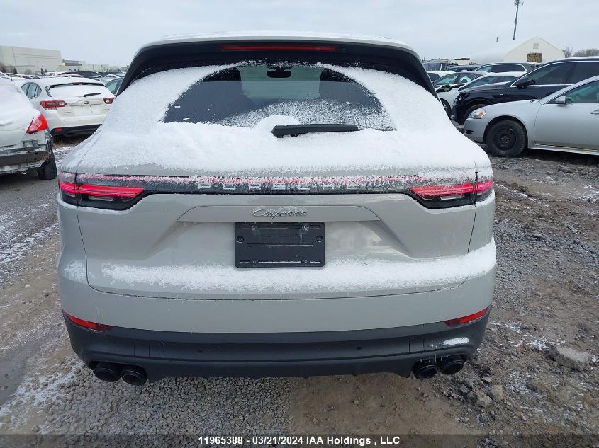 2022 Porsche Cayenne VIN: WP1AA2AY7NDA02103 Lot: 11965388