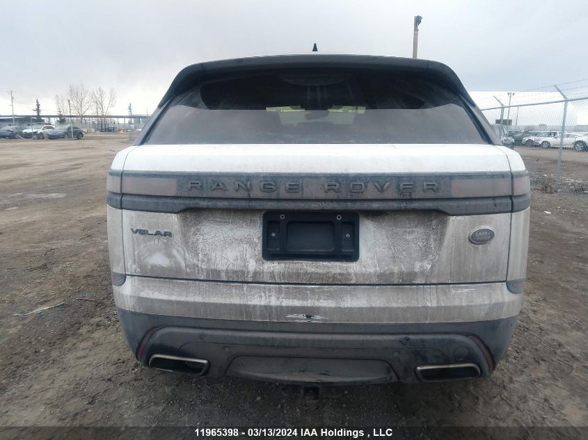 2020 Land Rover Range Rover Velar VIN: SALYK2FX3LA259182 Lot: 11965398