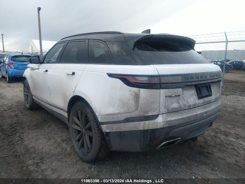 2020 Land Rover Range Rover Velar VIN: SALYK2FX3LA259182 Lot: 11965398