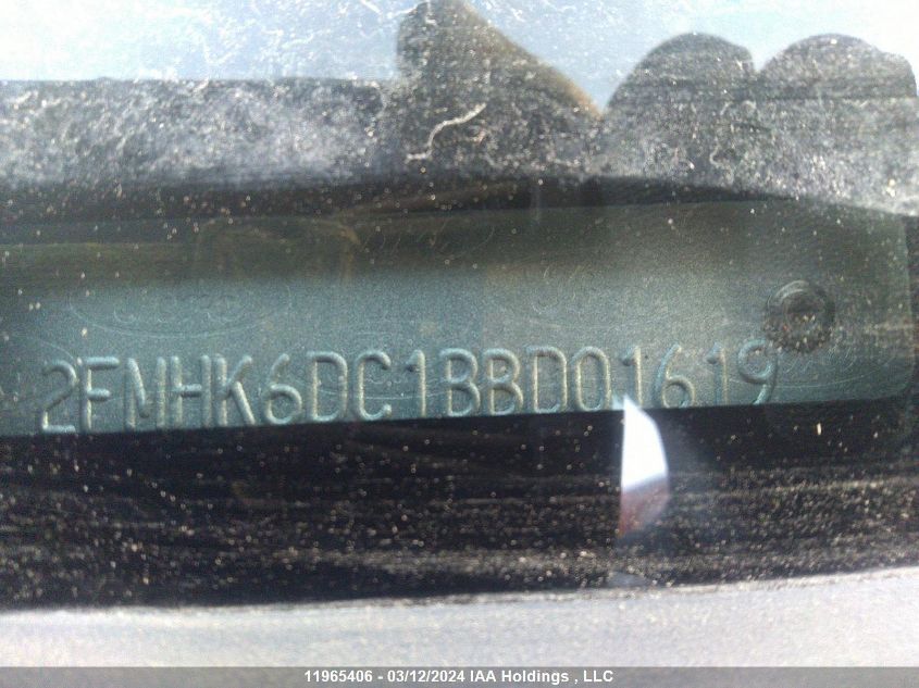 2011 Ford Flex Limited VIN: 2FMHK6DC1BBD01619 Lot: 11965406