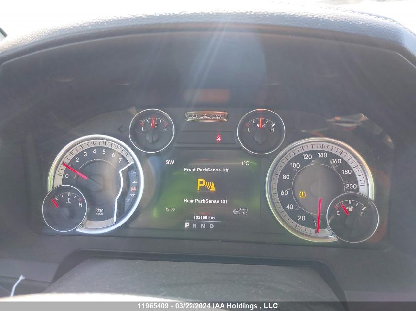 2014 Ram 1500 Laramie VIN: 1C6RR7JT9ES155745 Lot: 11965409