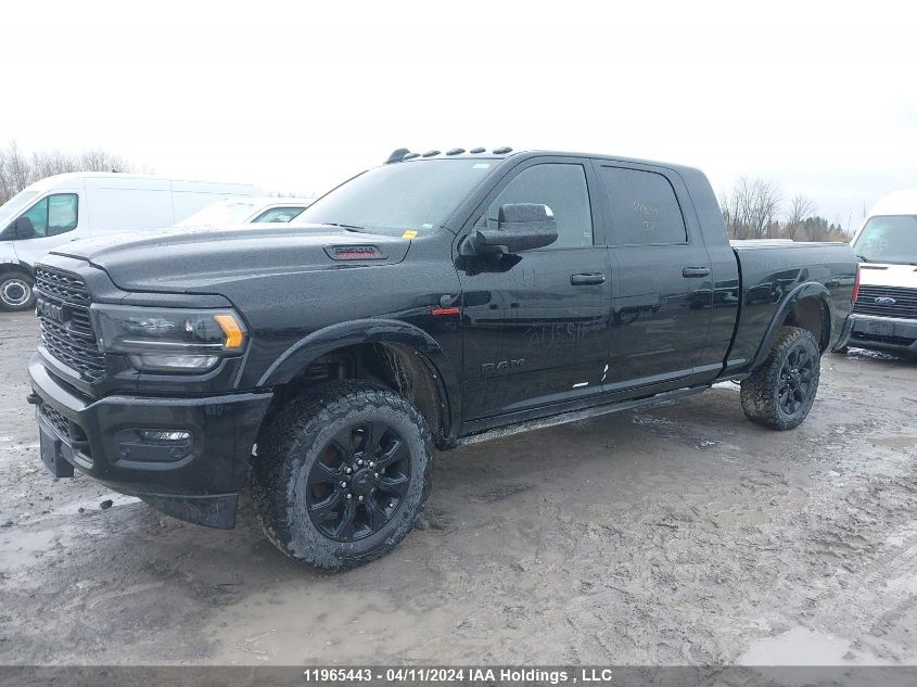 2022 Ram 2500 Limited VIN: 3C6UR5TL8NG319795 Lot: 11965443