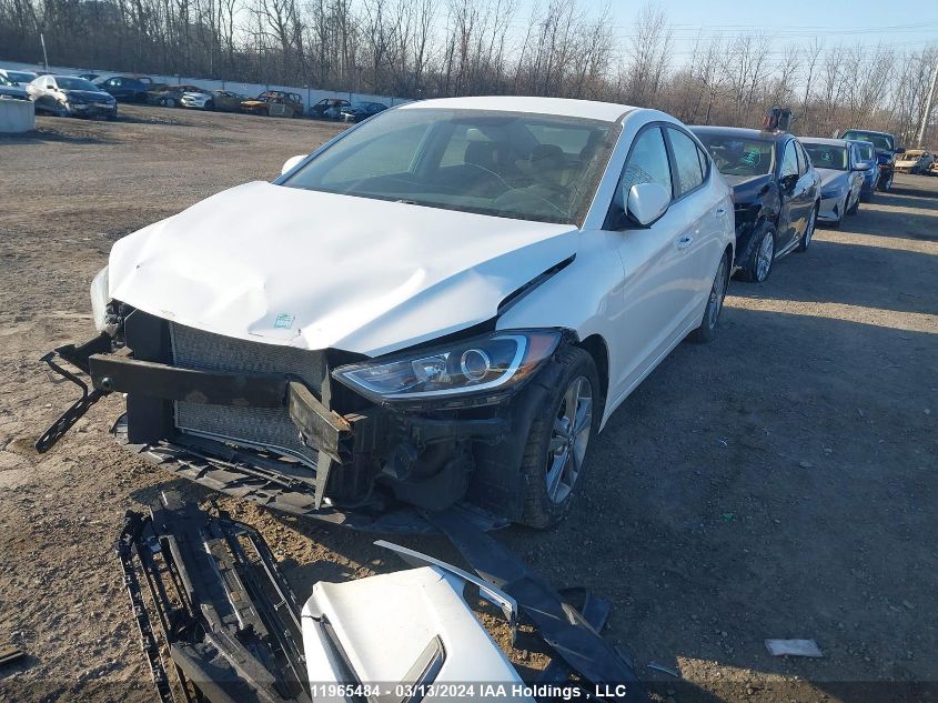 2018 Hyundai Elantra Sel/Value/Limited VIN: KMHD84LF8JU448686 Lot: 51633104