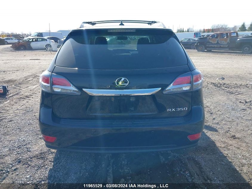 2013 Lexus Rx 350 VIN: 2T2BK1BA7DC163735 Lot: 11965529