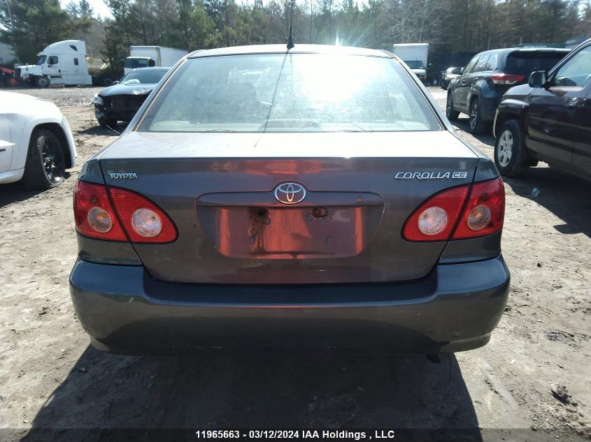 2008 Toyota Corolla Ce VIN: 2T1BR32E28C877325 Lot: 11965663