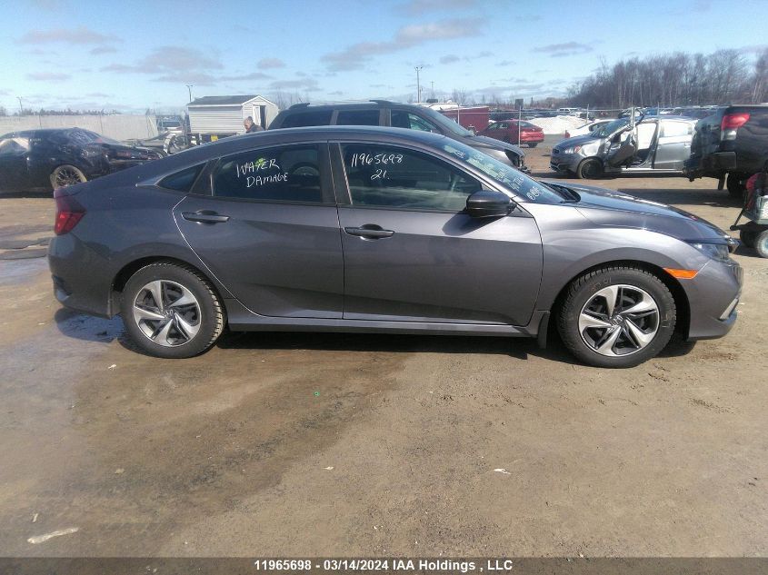 2021 Honda Civic Sedan VIN: 2HGFC2F59MH000193 Lot: 11965698