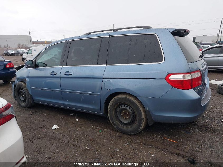 2007 Honda Odyssey Ex-L VIN: 5FNRL38637B510993 Lot: 11965790