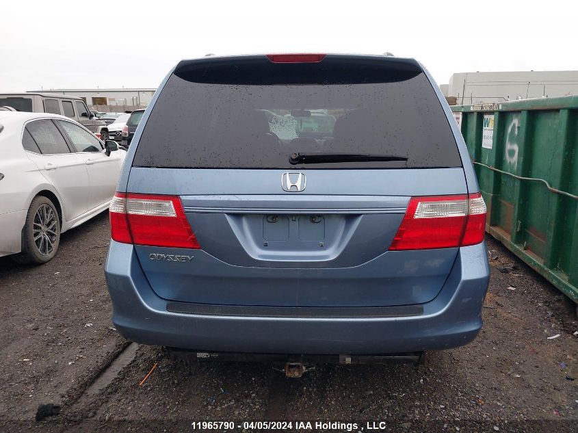 2007 Honda Odyssey Ex-L VIN: 5FNRL38637B510993 Lot: 11965790