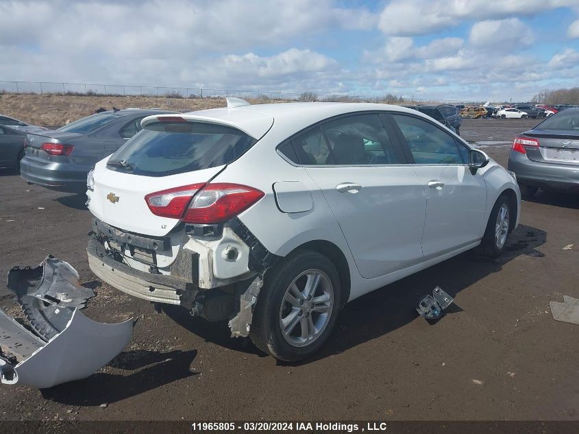 2017 Chevrolet Cruze Lt VIN: 3G1BE6SM6HS594023 Lot: 11965805