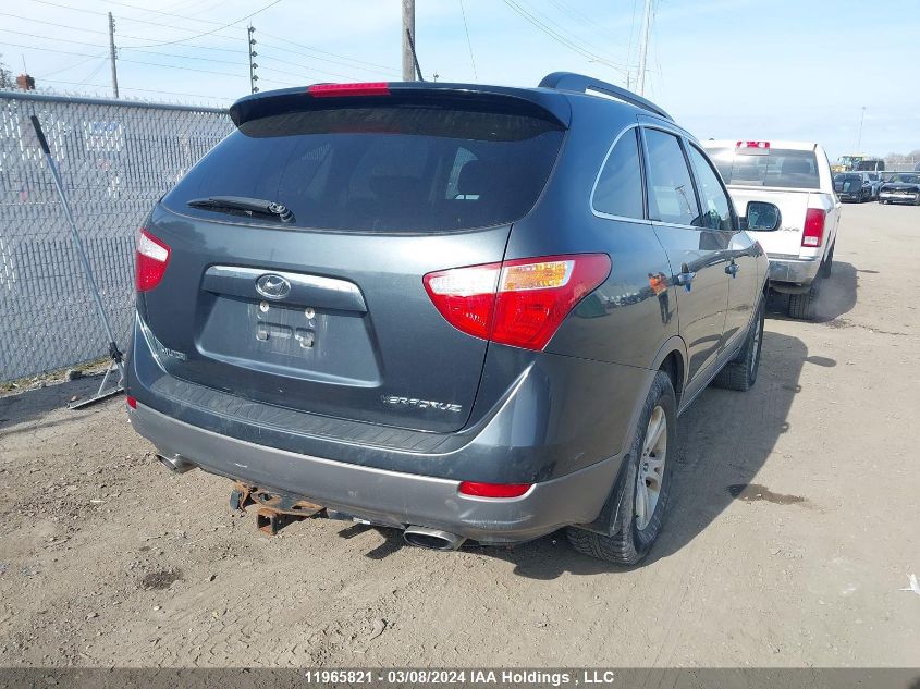 2011 Hyundai Veracruz Gls/Limited VIN: KM8NU4CC2BU175400 Lot: 39240670