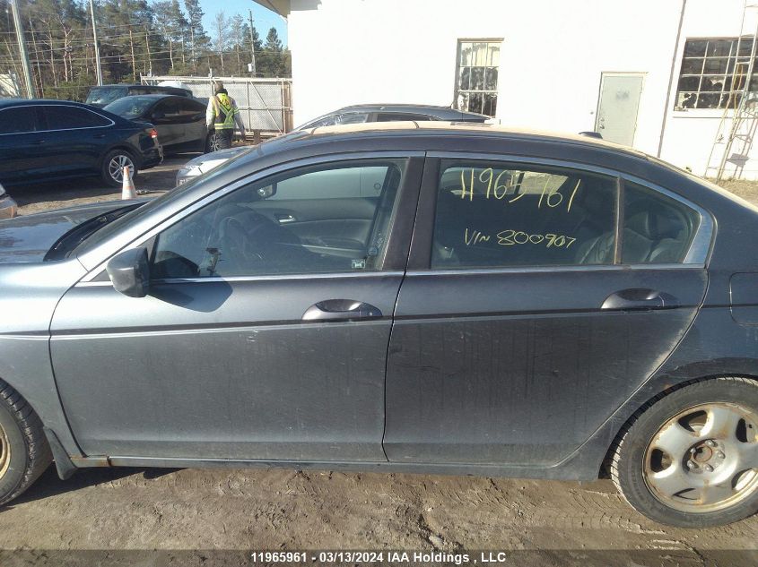 2010 Honda Accord VIN: 1HGCP2F87AA800907 Lot: 11965961