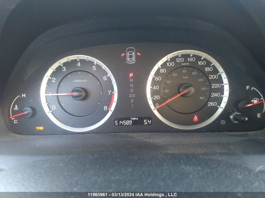 2010 Honda Accord VIN: 1HGCP2F87AA800907 Lot: 11965961