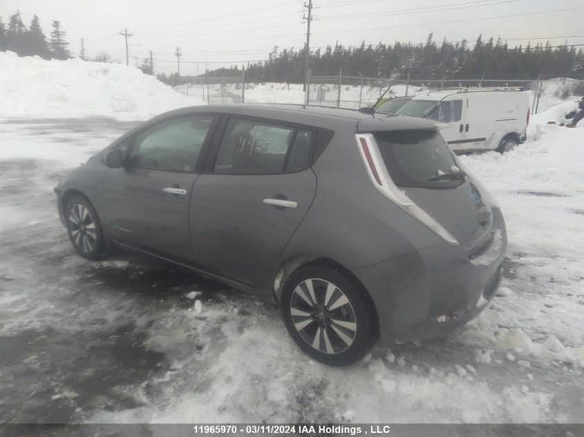 2016 Nissan Leaf VIN: 1N4BZ0CP2GC303755 Lot: 11965970