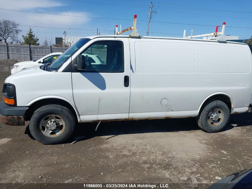 2009 Chevrolet Express 2500 VIN: 1GCGG25CX91107038 Lot: 39258987