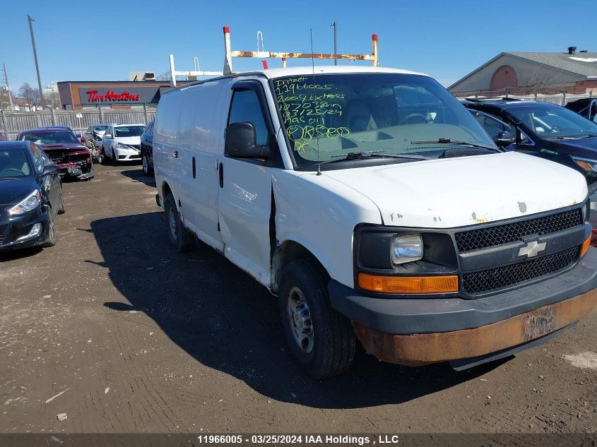 2009 Chevrolet Express 2500 VIN: 1GCGG25CX91107038 Lot: 39258987