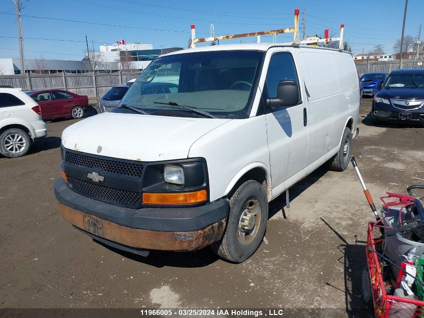 2009 Chevrolet Express 2500 VIN: 1GCGG25CX91107038 Lot: 39258987