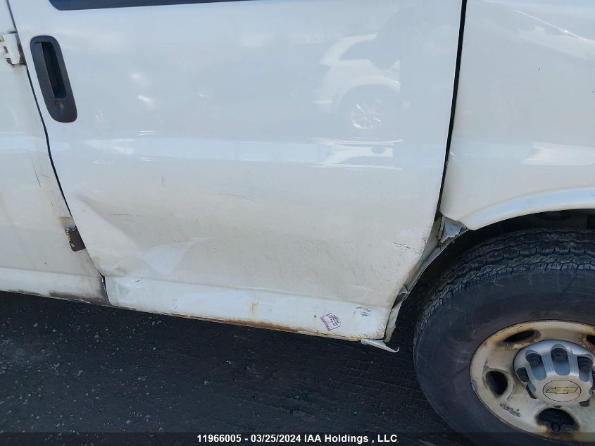 2009 Chevrolet Express 2500 VIN: 1GCGG25CX91107038 Lot: 39258987