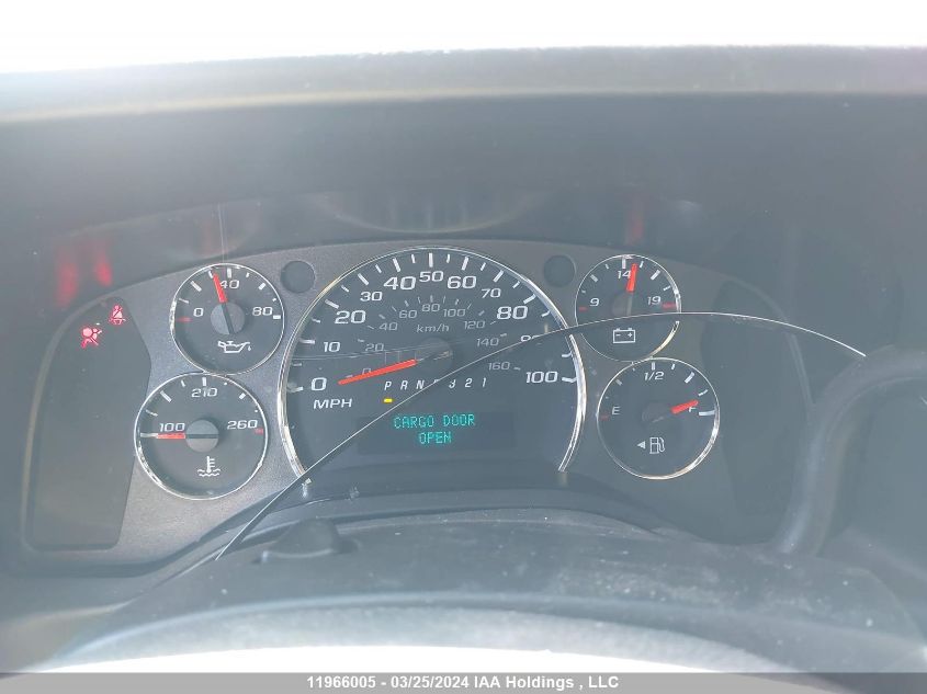 2009 Chevrolet Express 2500 VIN: 1GCGG25CX91107038 Lot: 39258987