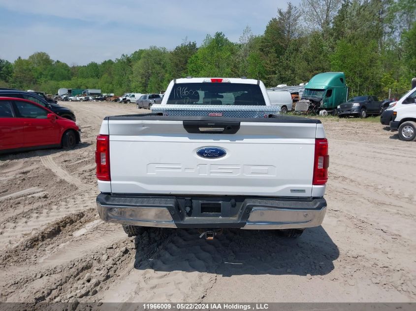 2021 Ford F150 Super Cab VIN: 1FTFX1E87MKE51253 Lot: 11966009