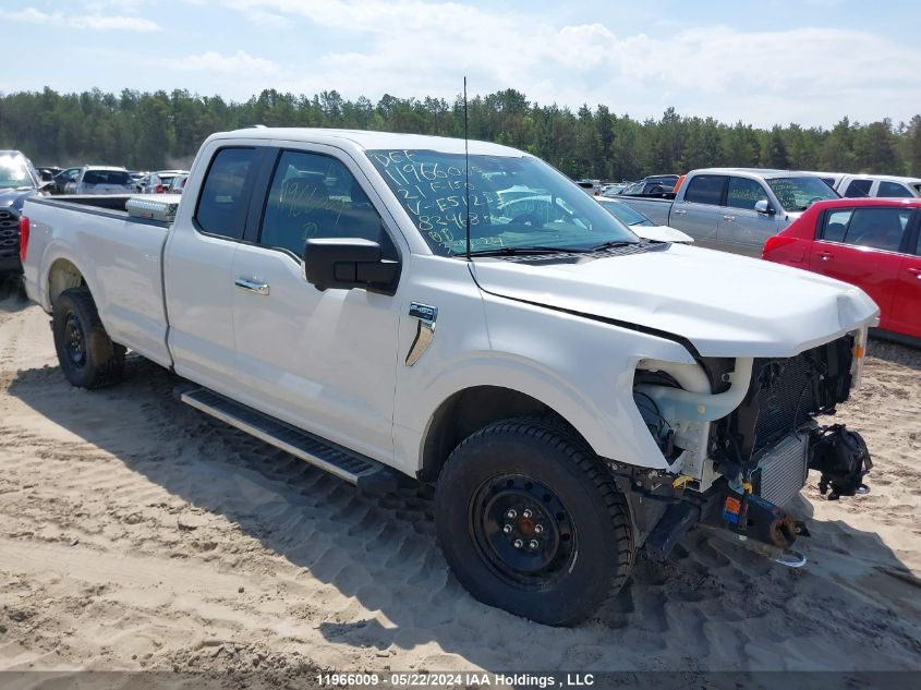 2021 Ford F150 Super Cab VIN: 1FTFX1E87MKE51253 Lot: 11966009