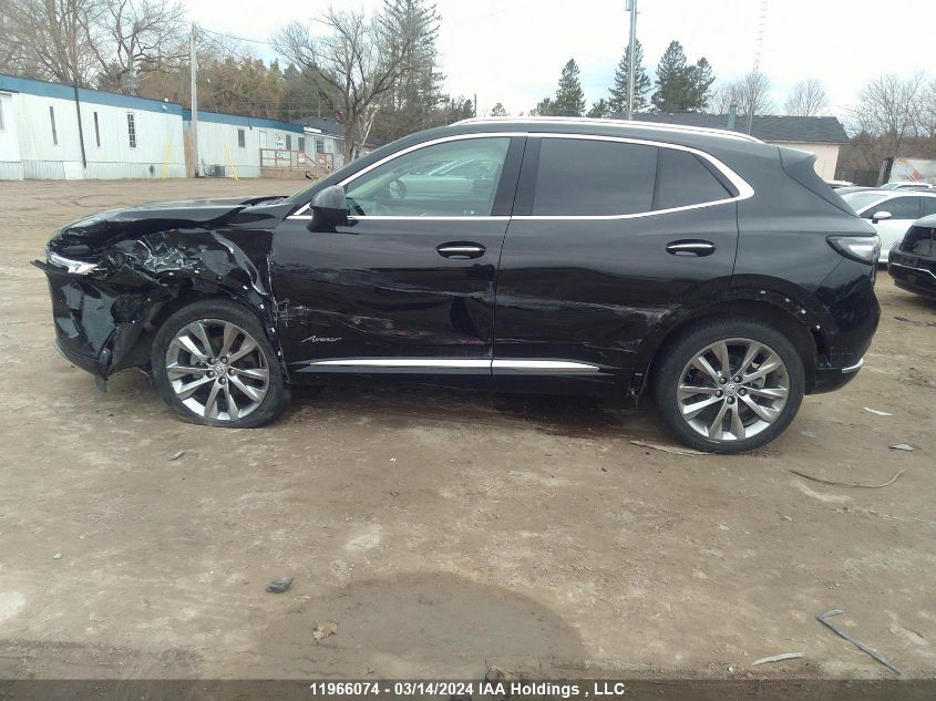 2022 Buick Envision VIN: LRBFZSR43ND075730 Lot: 11966074