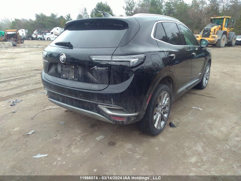 2022 Buick Envision VIN: LRBFZSR43ND075730 Lot: 11966074