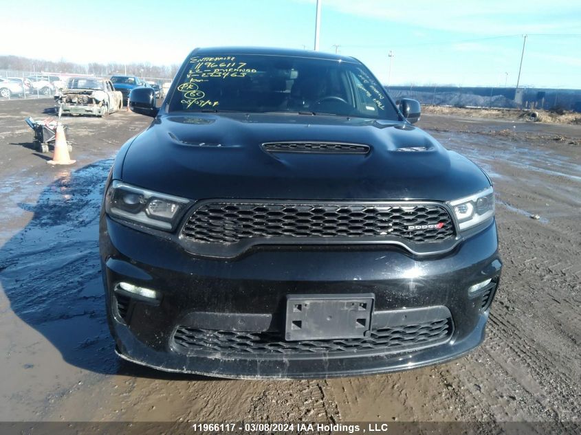 2022 Dodge Durango R/T VIN: 1C4SDJCT4NC223463 Lot: 11966117