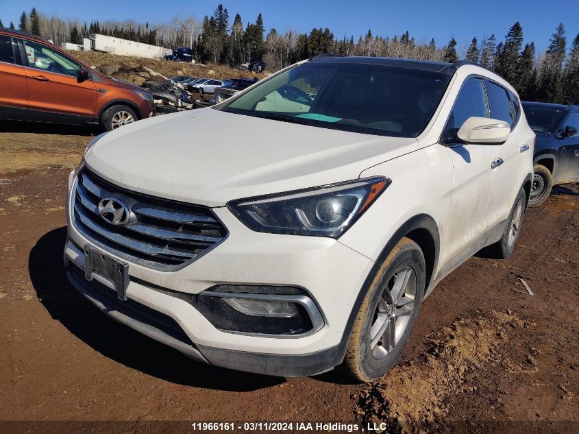 2018 Hyundai Santa Fe Sport VIN: 5XYZUDLB5JG573696 Lot: 11966161