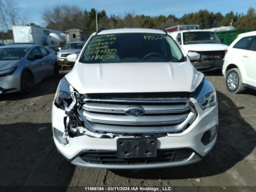 2017 Ford Escape Se VIN: 1FMCU9G96HUA70645 Lot: 39236291