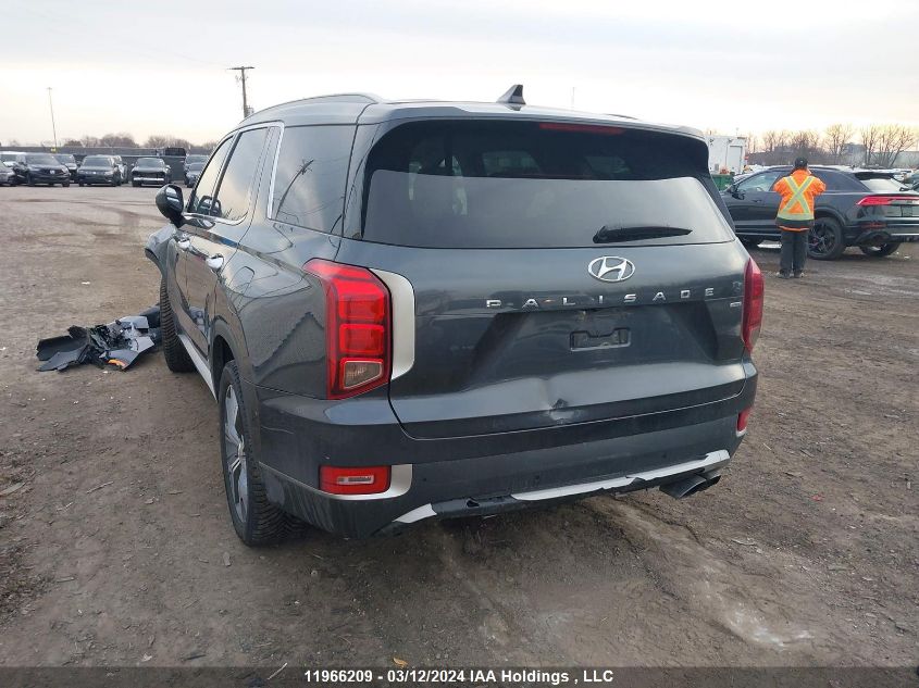 2020 Hyundai Palisade Sel VIN: KM8R3DHE5LU028889 Lot: 11966209