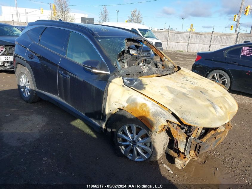 2022 Hyundai Tucson Luxury Hybrid Awd VIN: KM8JCCA11NU064063 Lot: 11966217