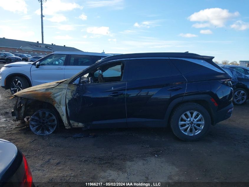 2022 Hyundai Tucson Luxury Hybrid Awd VIN: KM8JCCA11NU064063 Lot: 11966217