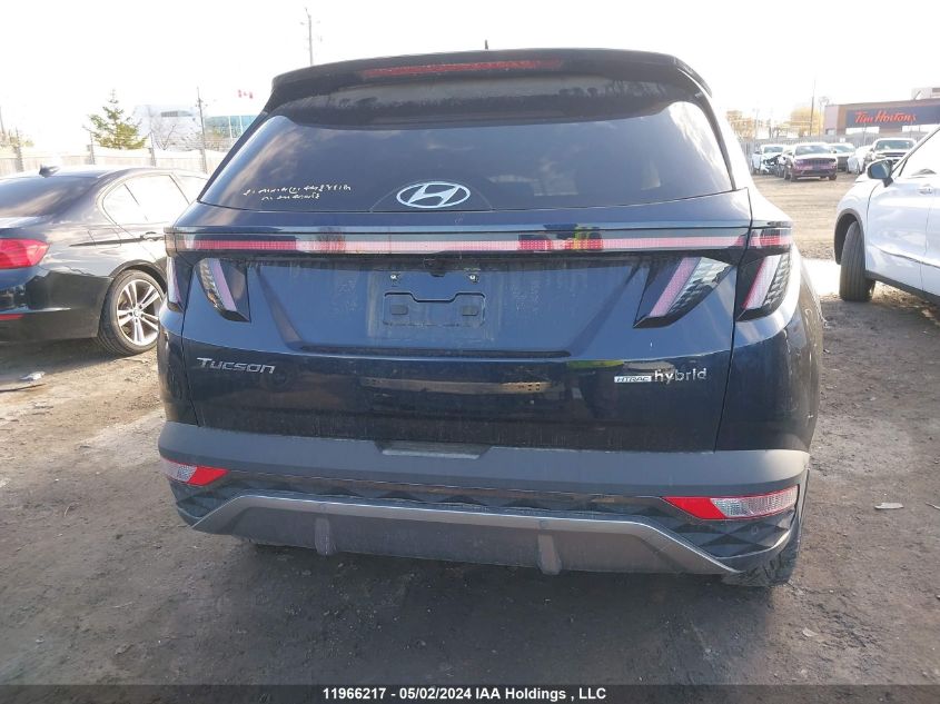 2022 Hyundai Tucson Luxury Hybrid Awd VIN: KM8JCCA11NU064063 Lot: 11966217