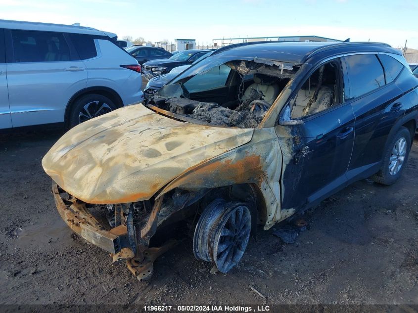 2022 Hyundai Tucson Luxury Hybrid Awd VIN: KM8JCCA11NU064063 Lot: 11966217