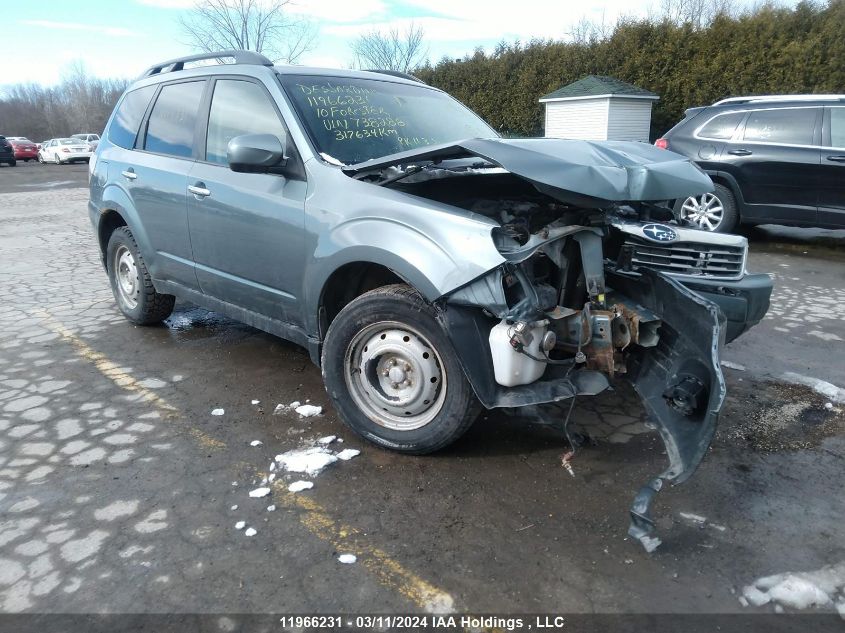 2010 Subaru Forester 2.5X Premium VIN: JF2SH6CC4AG738288 Lot: 11966231