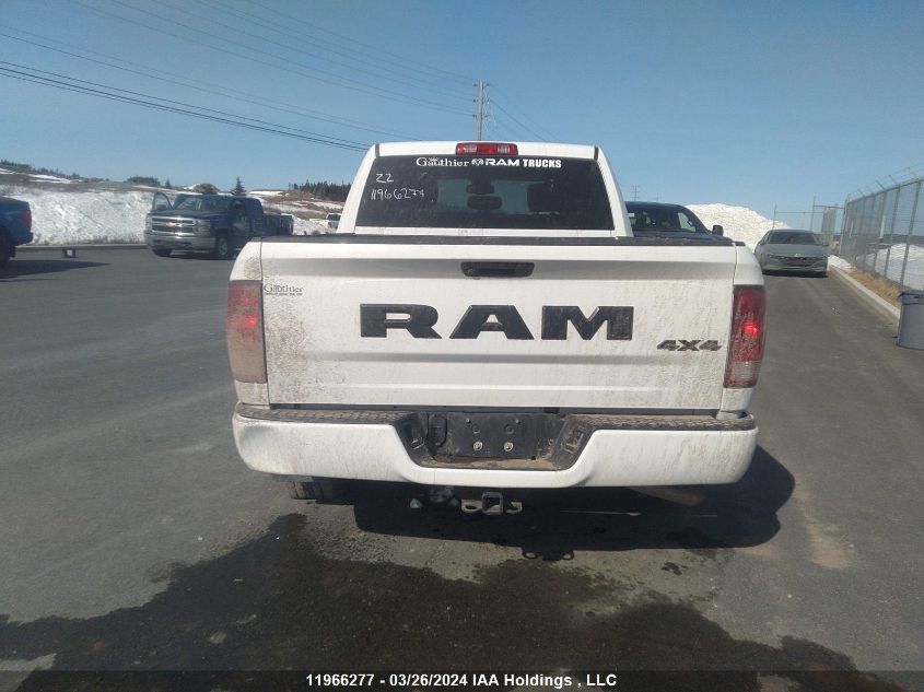 2022 Ram 1500 Classic Tradesman VIN: 3C6RR7KG6NG332535 Lot: 11966277