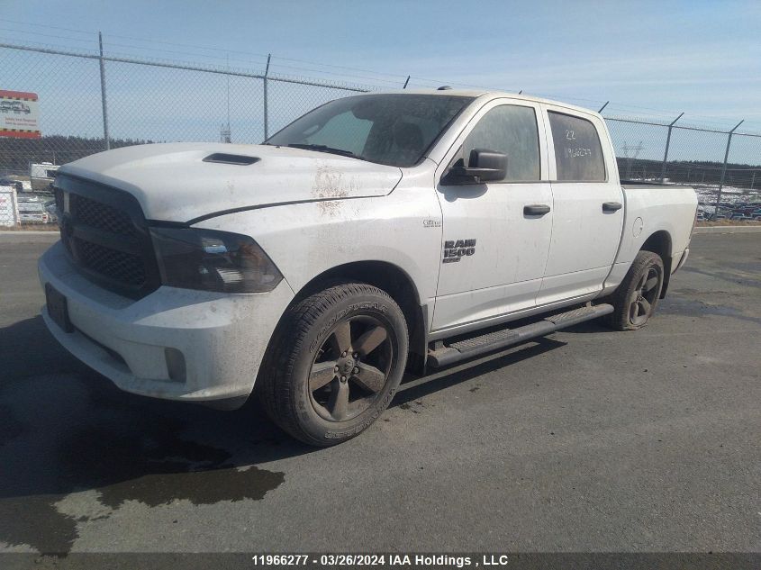 2022 Ram 1500 Classic Tradesman VIN: 3C6RR7KG6NG332535 Lot: 11966277